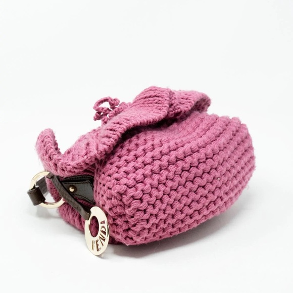 Fendi Wool Knit Chef Bag w/COA - Picture 12 of 13